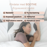 Soothe™ Ergonomisk kudde +GRATIS Silkesörngott